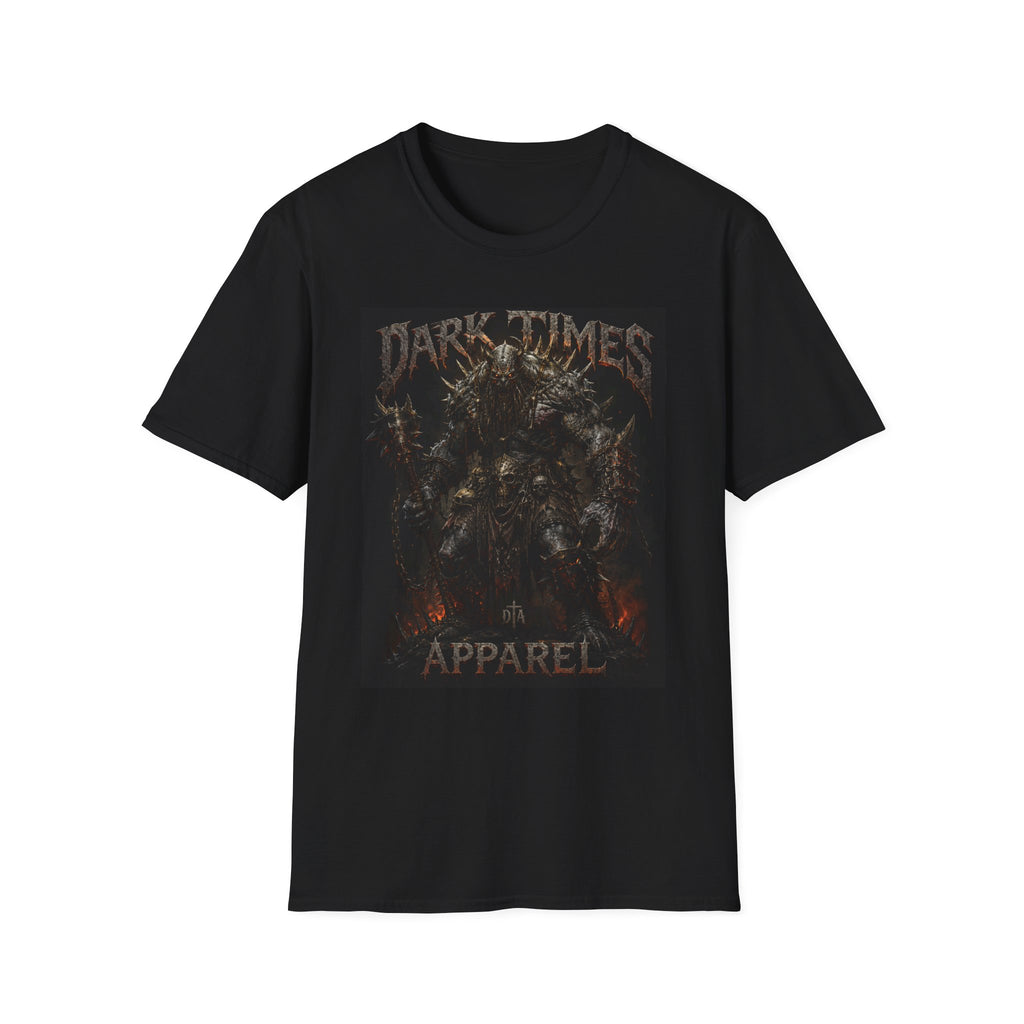 Dark Times Graphic T‑Shirt — Gothic Monster Band Tee