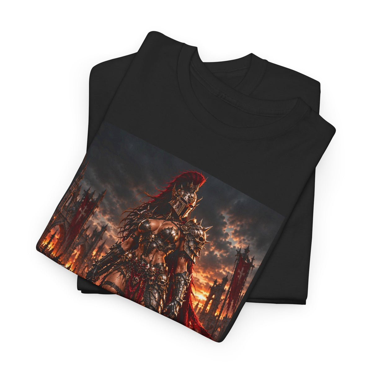 Warrior Queen Graphic Tee — Dark Times Apparel Metal Band Shirt