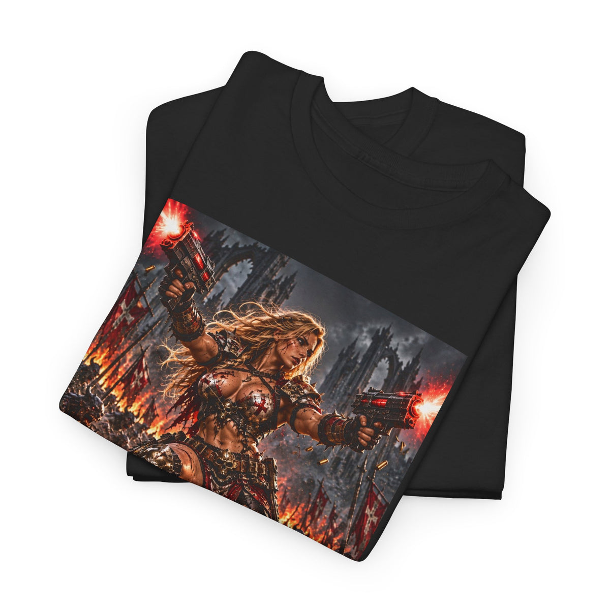 Valkyrie Battle Goddess T-Shirt — Dark Times Apparel Graphic Tee