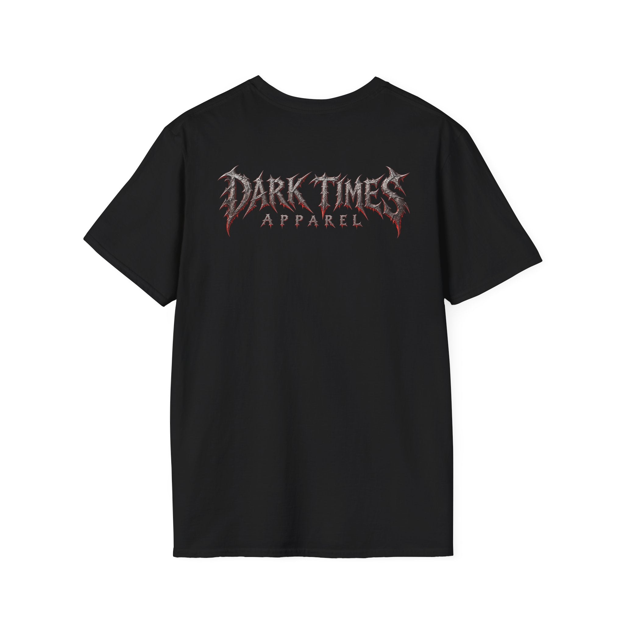 Dark Fantasy Knight T-Shirt — Armored Warlord Battle Scene