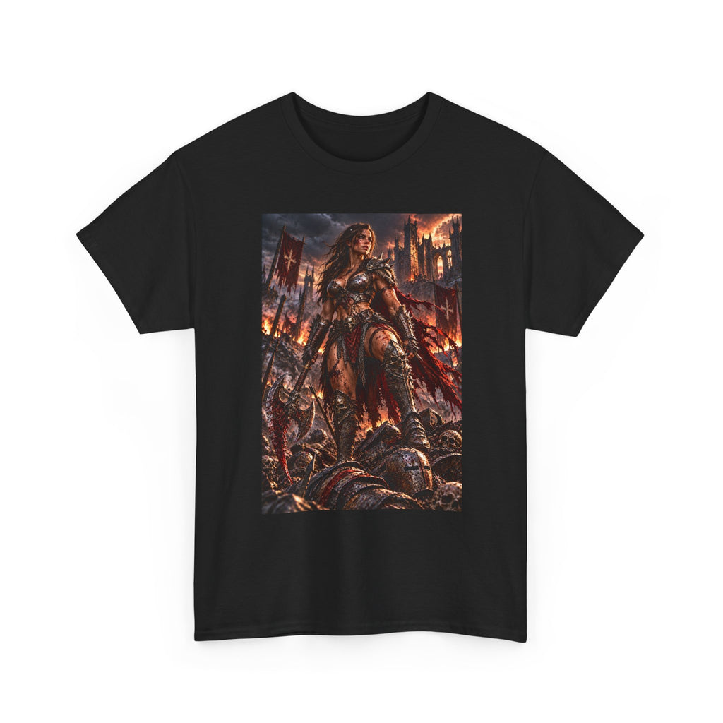 Fantasy Warrior T‑Shirt — Dark Times Apparel Graphic Tee