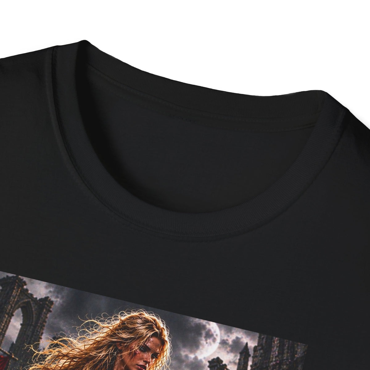 Dark Times Apparel Fantasy Warrior Graphic T-Shirt