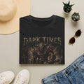 Dark Times Demon Graphic T-Shirt — Gothic Metal Band Style Tee