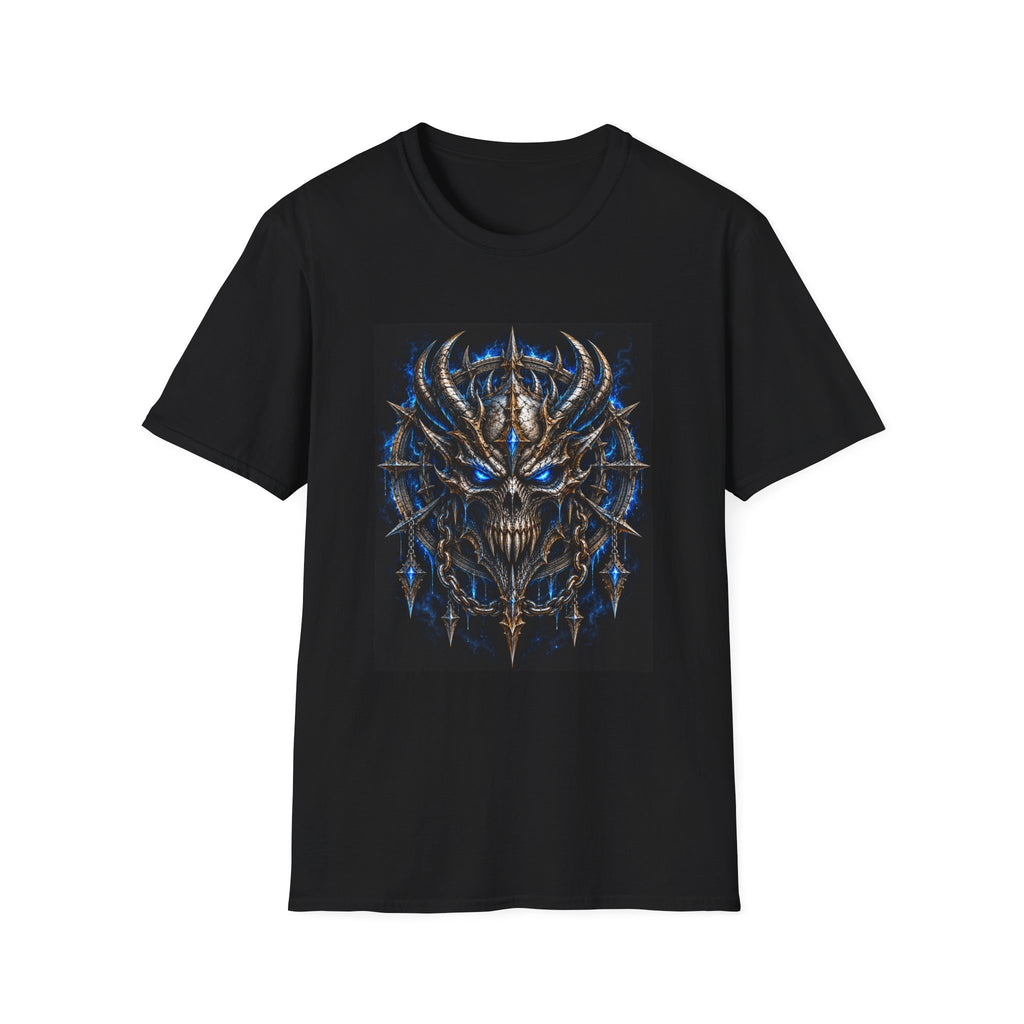 blue skull crown