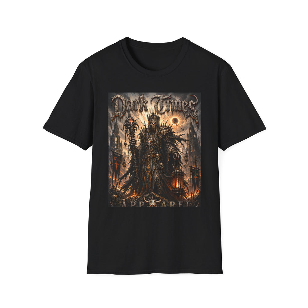 Dark Times Graphic T-Shirt — Gothic Apocalyptic Band Art Tee