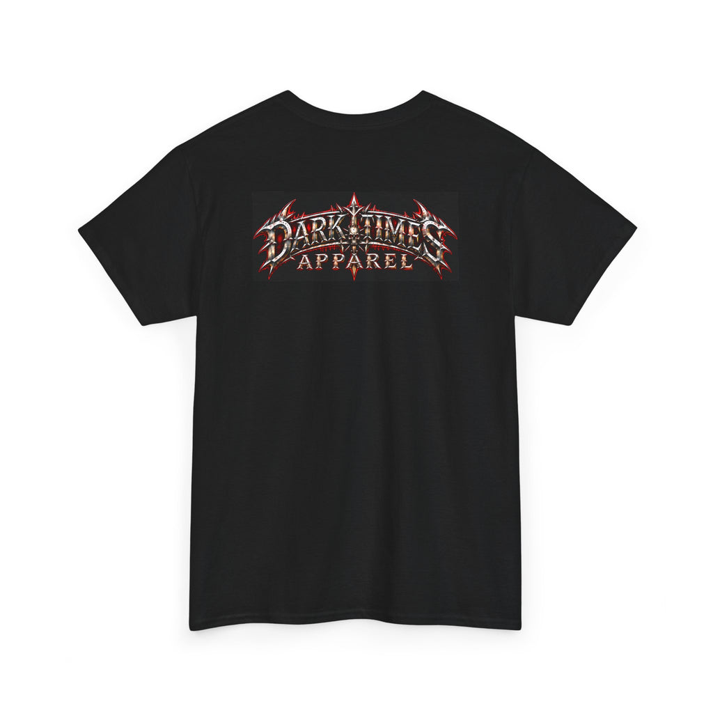 Warrior Goddess Graphic Tee — Dark Times Apparel Metal Fantasy T‑Shirt