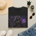 Dark Sorceress T-Shirt — Gothic Witch Mage with Purple Orb