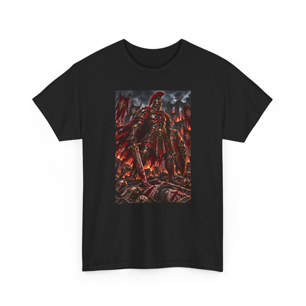 Spartan Warrior Graphic T‑Shirt