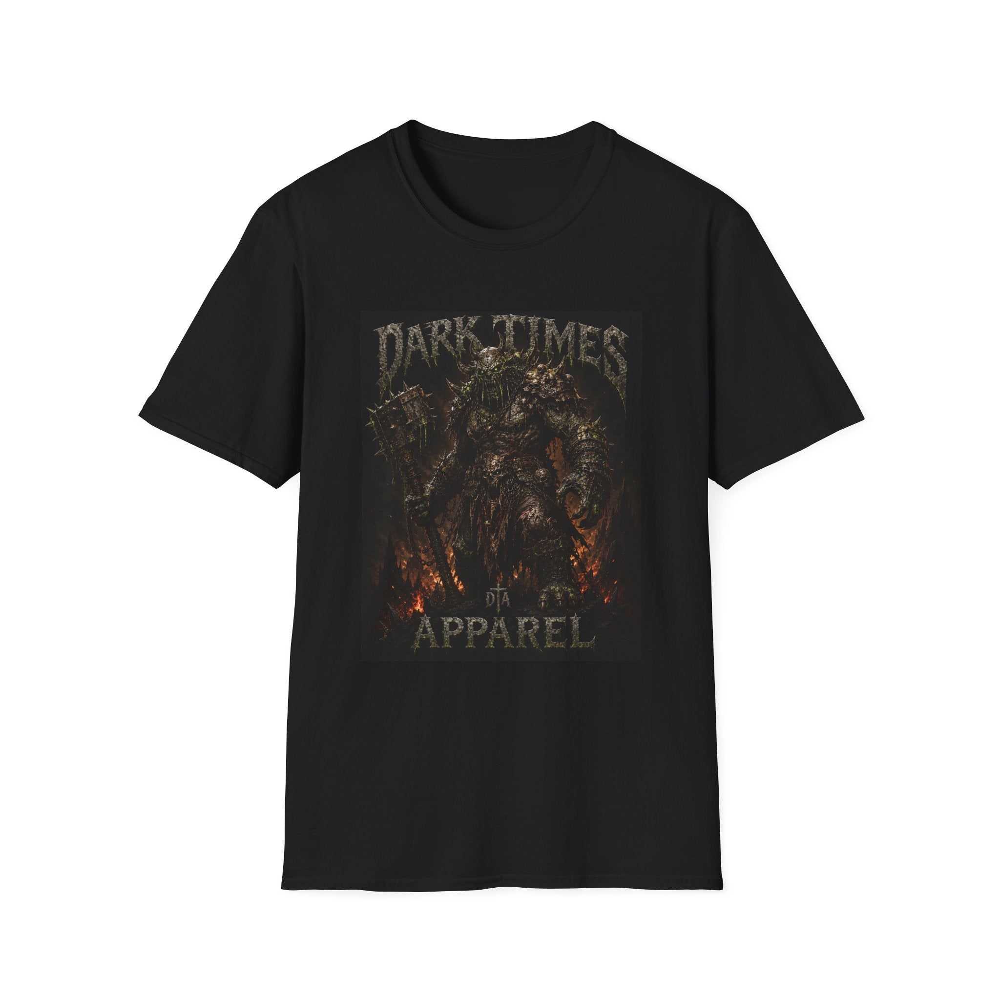 Dark Times Graphic T-Shirt — Gothic Monster Band Tee