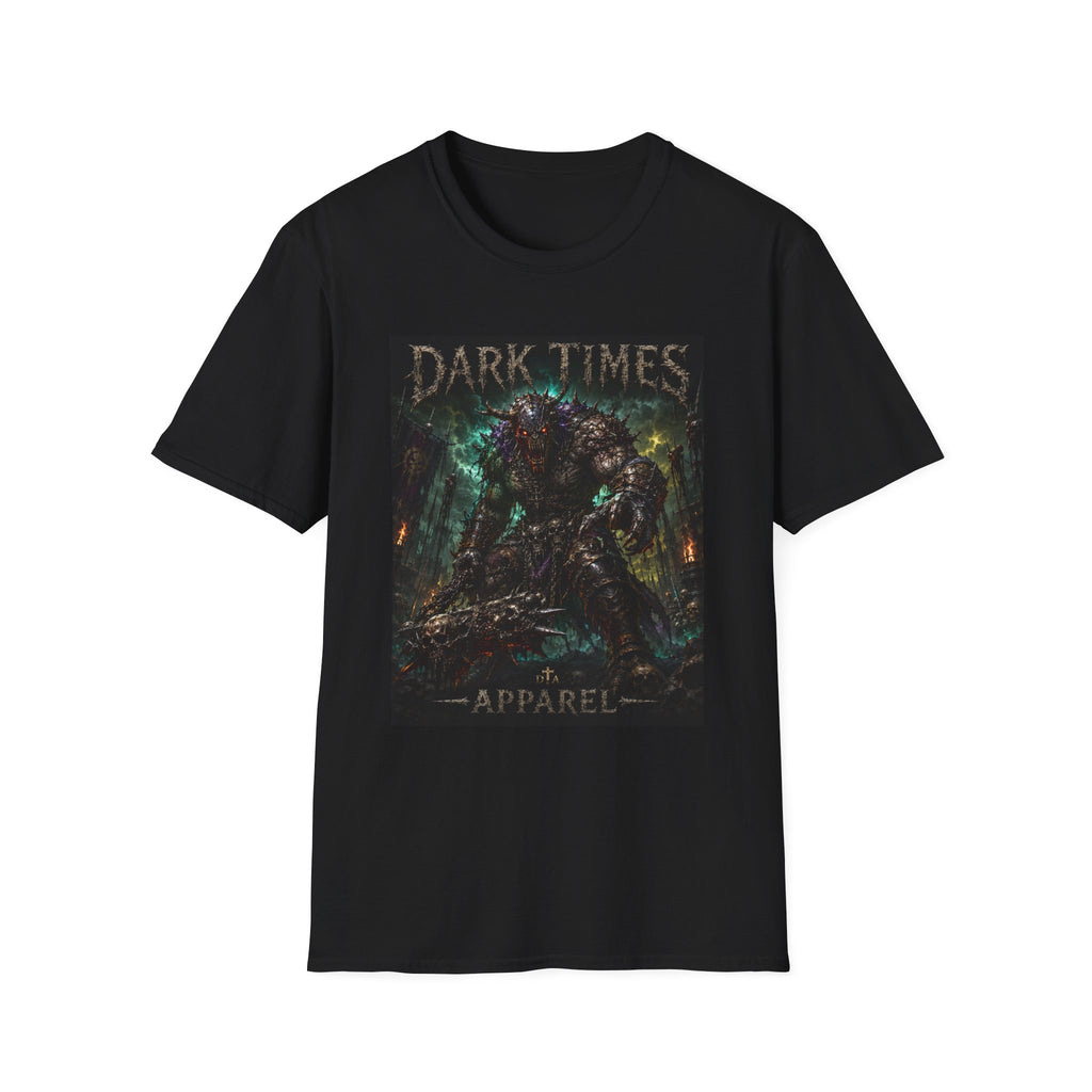 Dark Times Graphic Tee — Gothic Monster Horror T‑Shirt