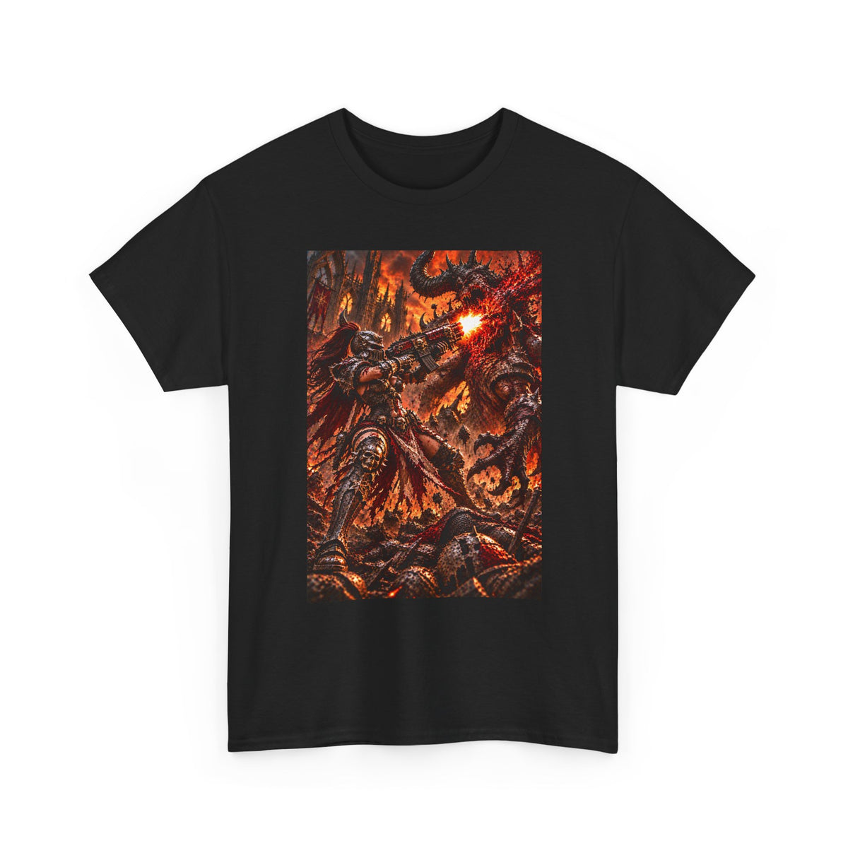 Demon Slayer Battle Scene T‑Shirt